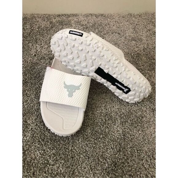 Under Armour x Project Rock Slip on Slides Men’s Size 10 - Picture 4 of 5